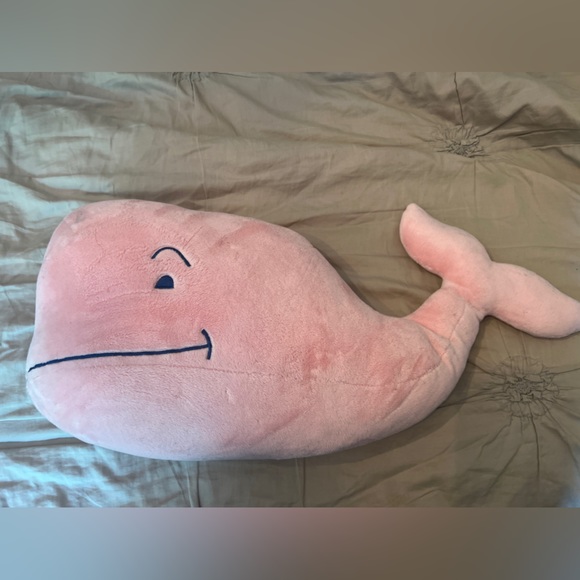 Vineyard Vines Large Plush Pink Pillow - Picture 2 of 2